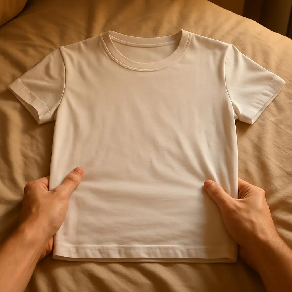 Egocentric video of laundry folding, first-person task data for robot training footage